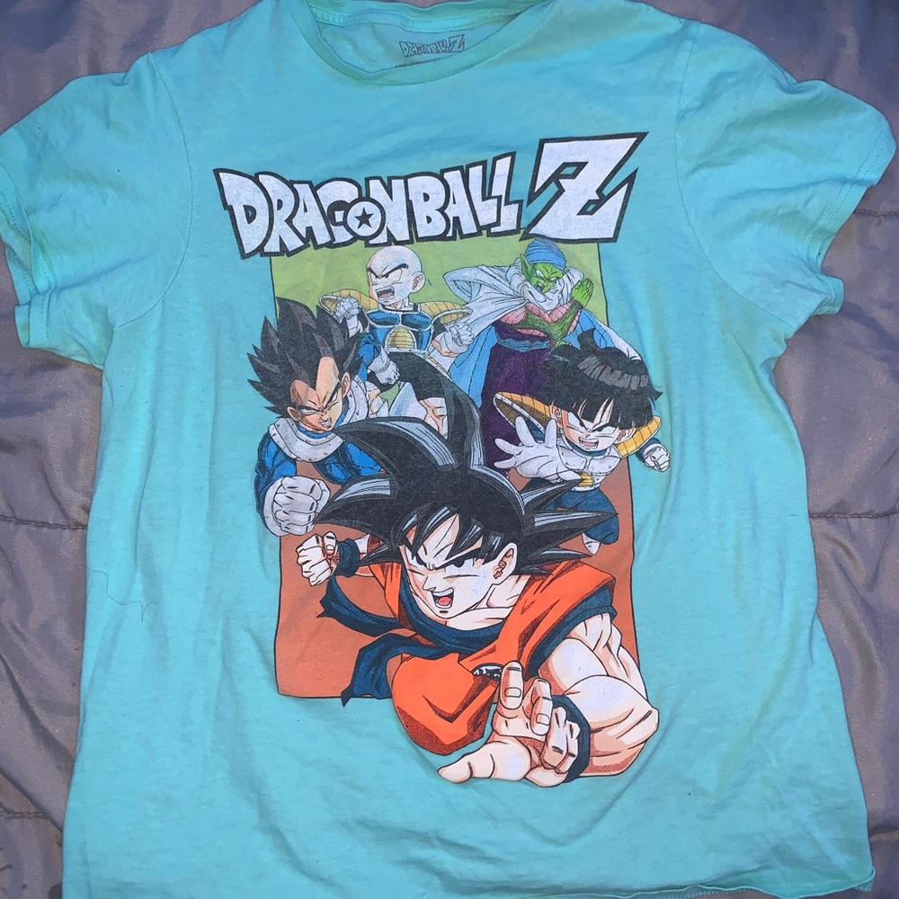 dragon ball z graphic tee shirt